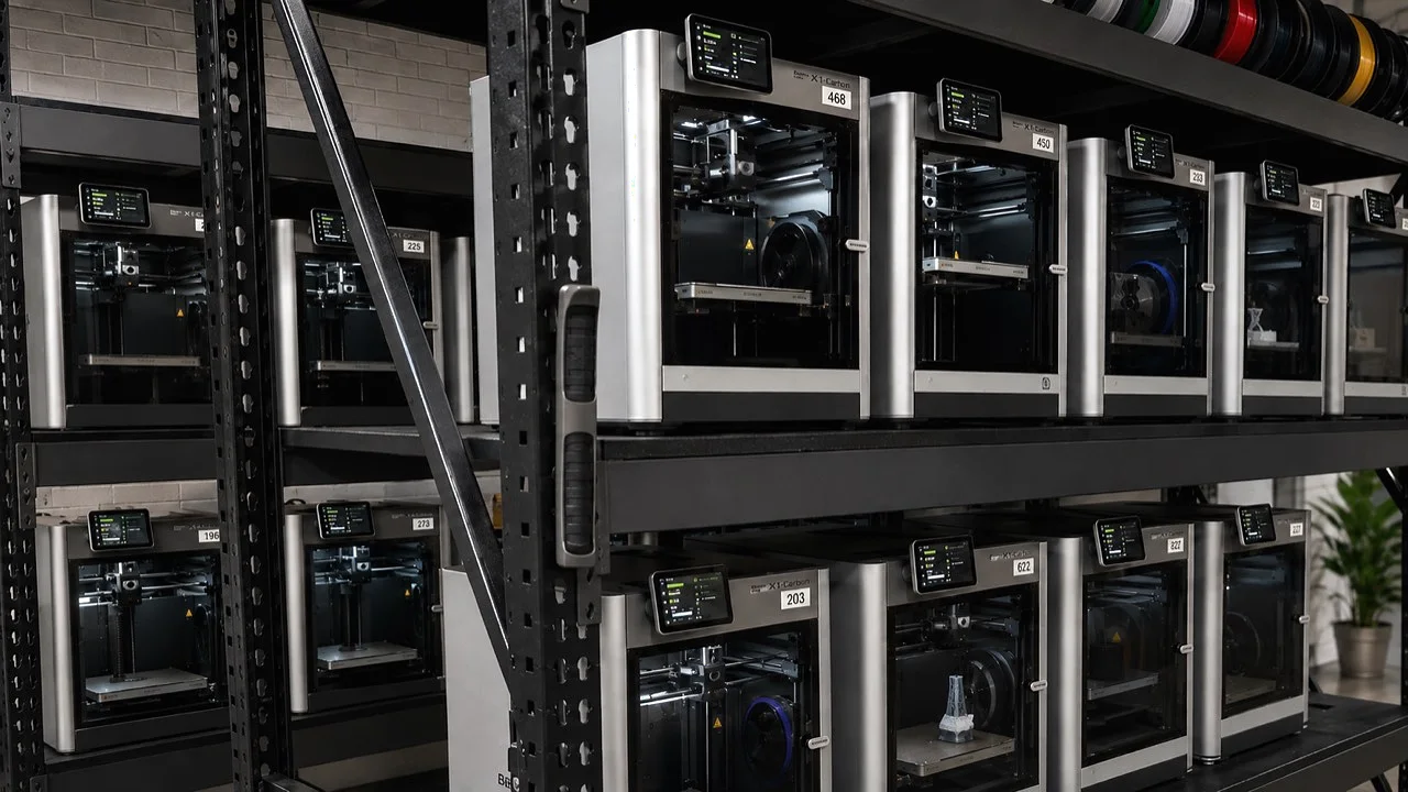 Mehrere FDM-Drucksysteme für die parallele Fertigung